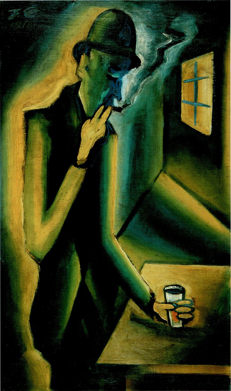 The Old Soak, 1918-1919 alkotó: Josef Čapek