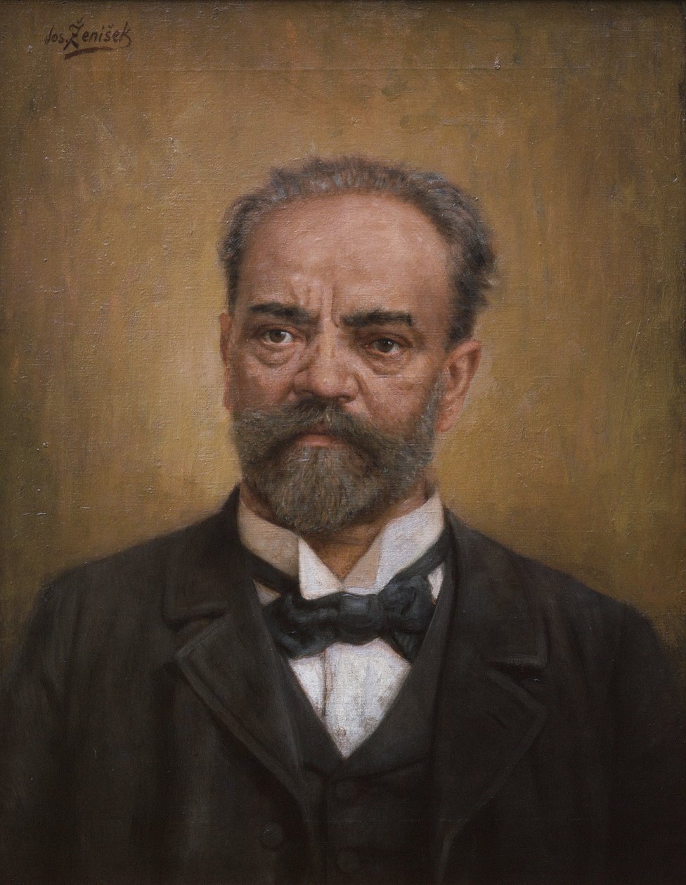 Antonín Dvořák, 1901 körül (olaj, vászon) alkotó: Josef Ženíšek