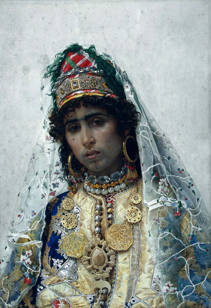 Berber menyasszony alkotó: Josep Tapiro Baro