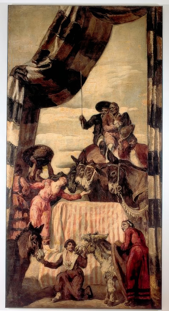 Cervantes, Don Quijote, Die Hochzeit des Camacho / J.M.Sert alkotó: Josep Maria Sert