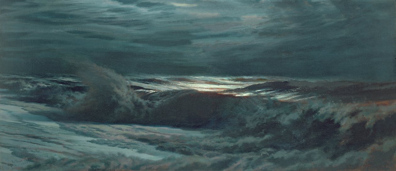 Éjszakai hullám, 1883 alkotó: Joseph Severn