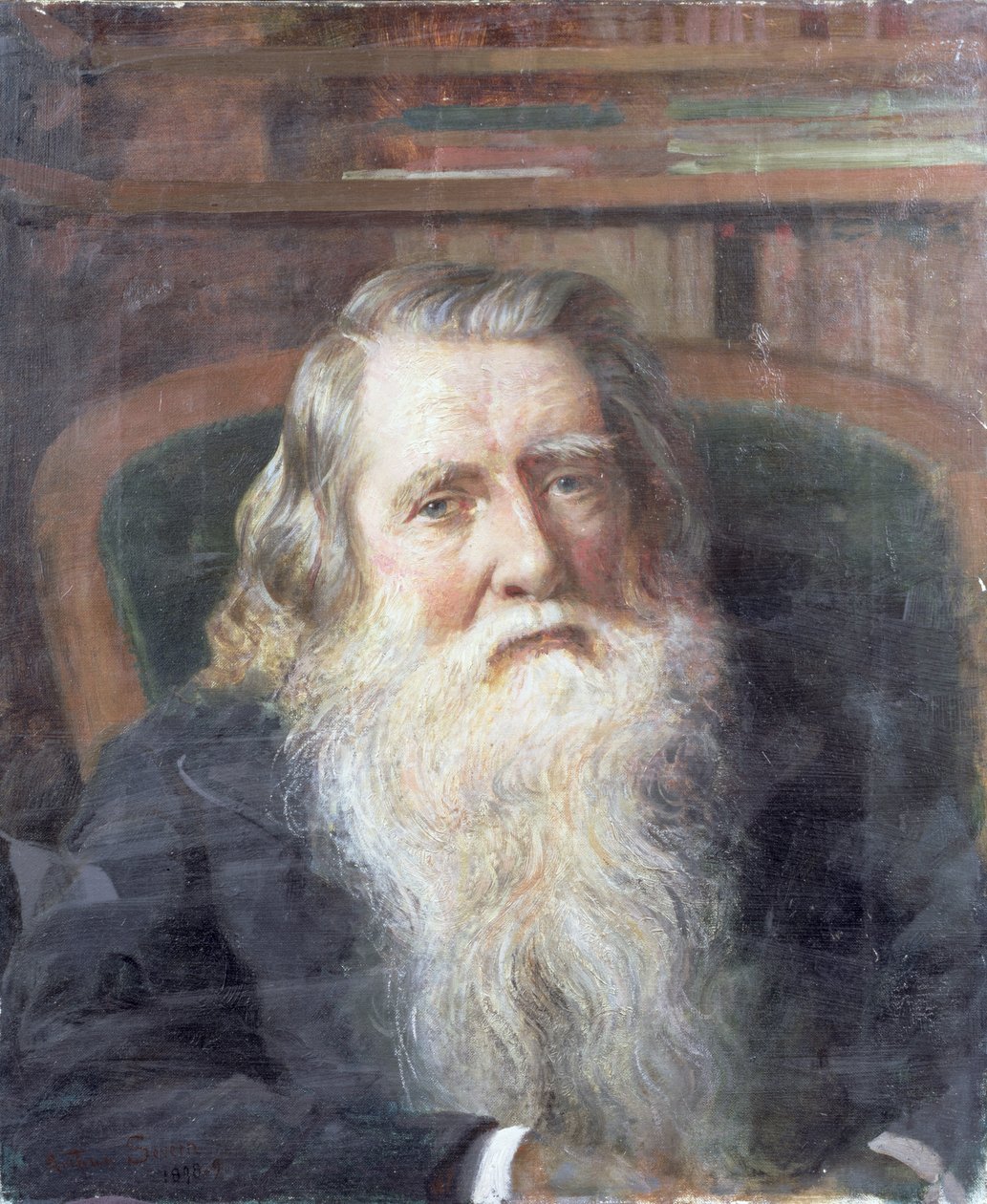 John Ruskin (1819-1900) portréja 1898-99 alkotó: Joseph Severn