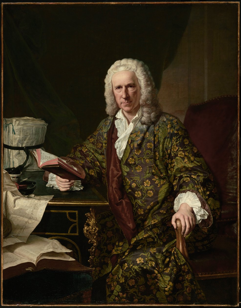 Marc de Villiers portréja alkotó: Joseph Aved