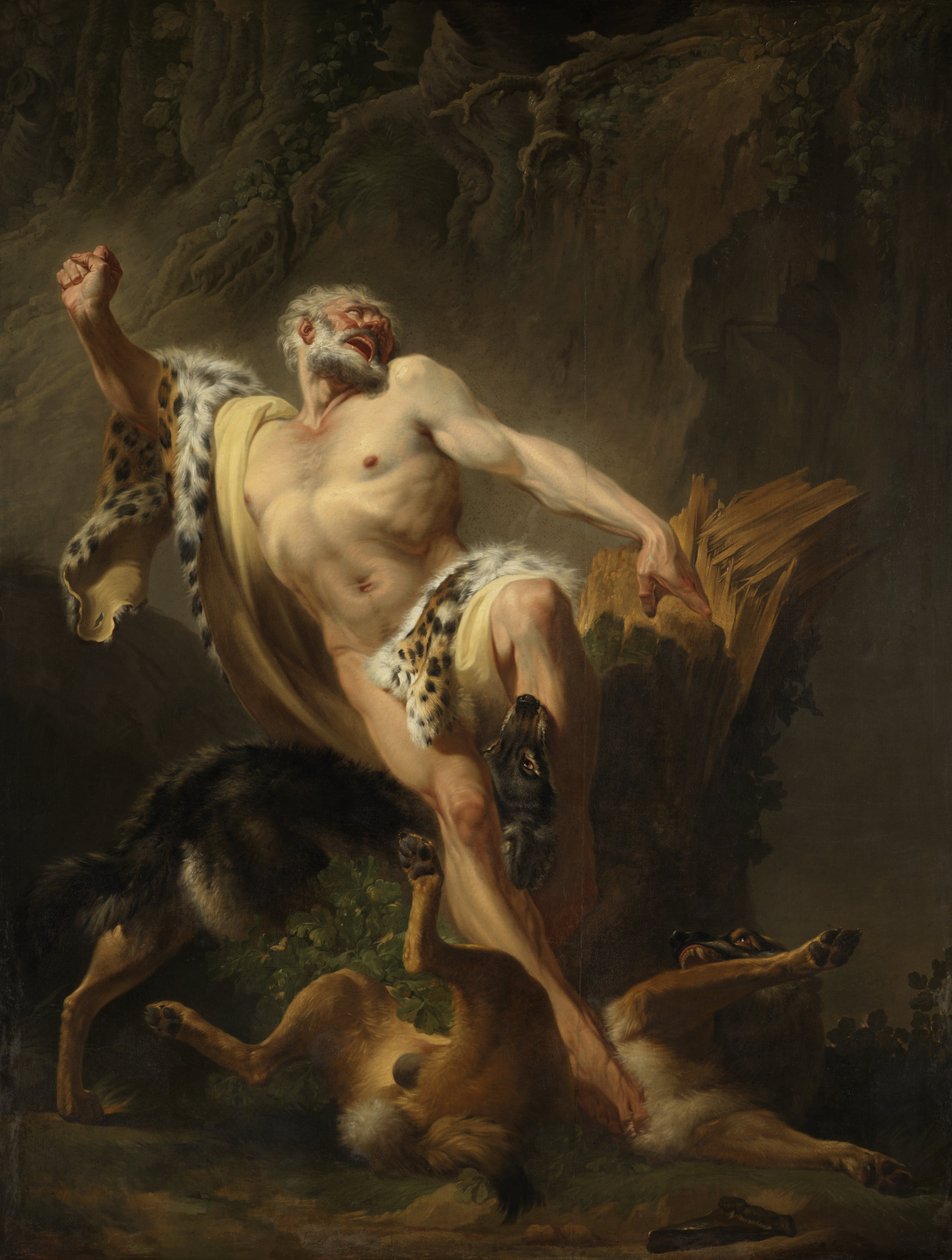 Milo Croton alkotó: Joseph Benoît Suvée