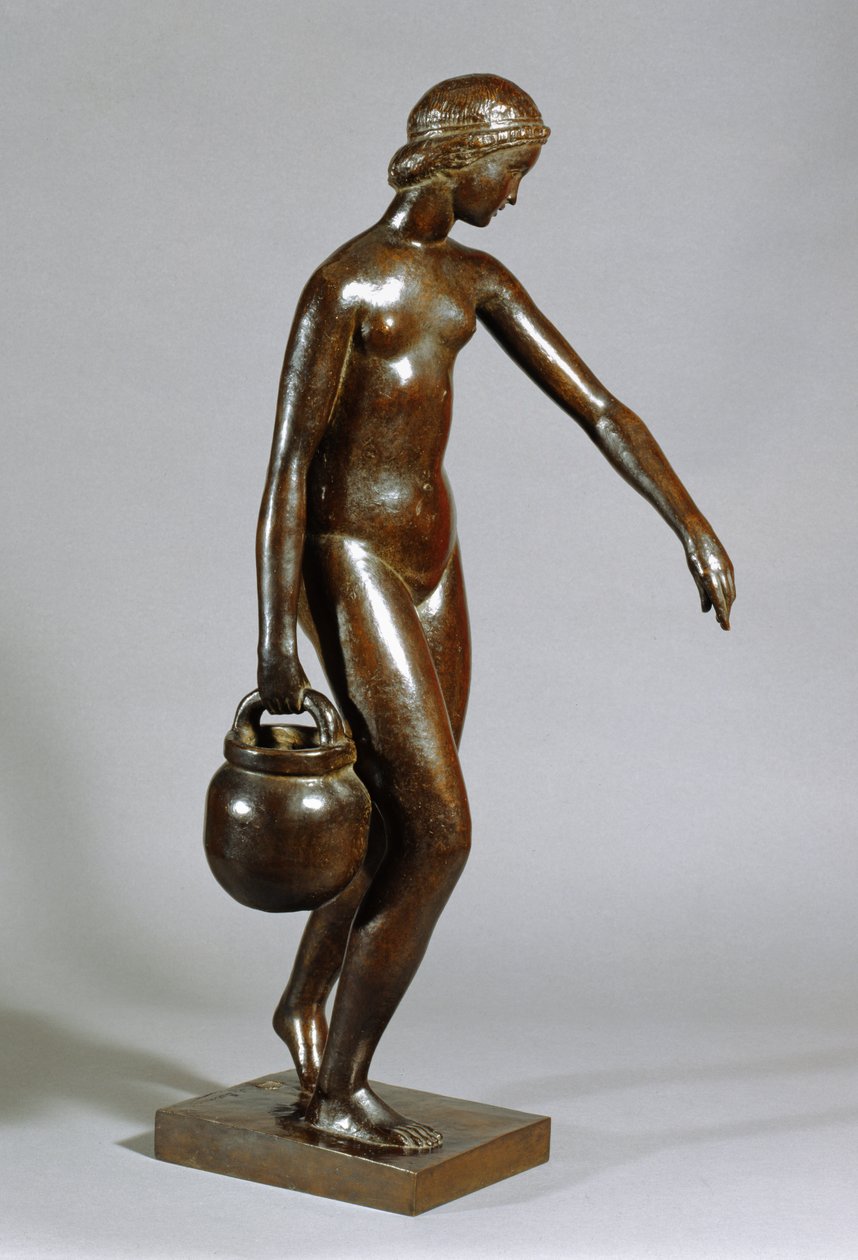 A vízhordozó (bronz) alkotó: Joseph Bernard