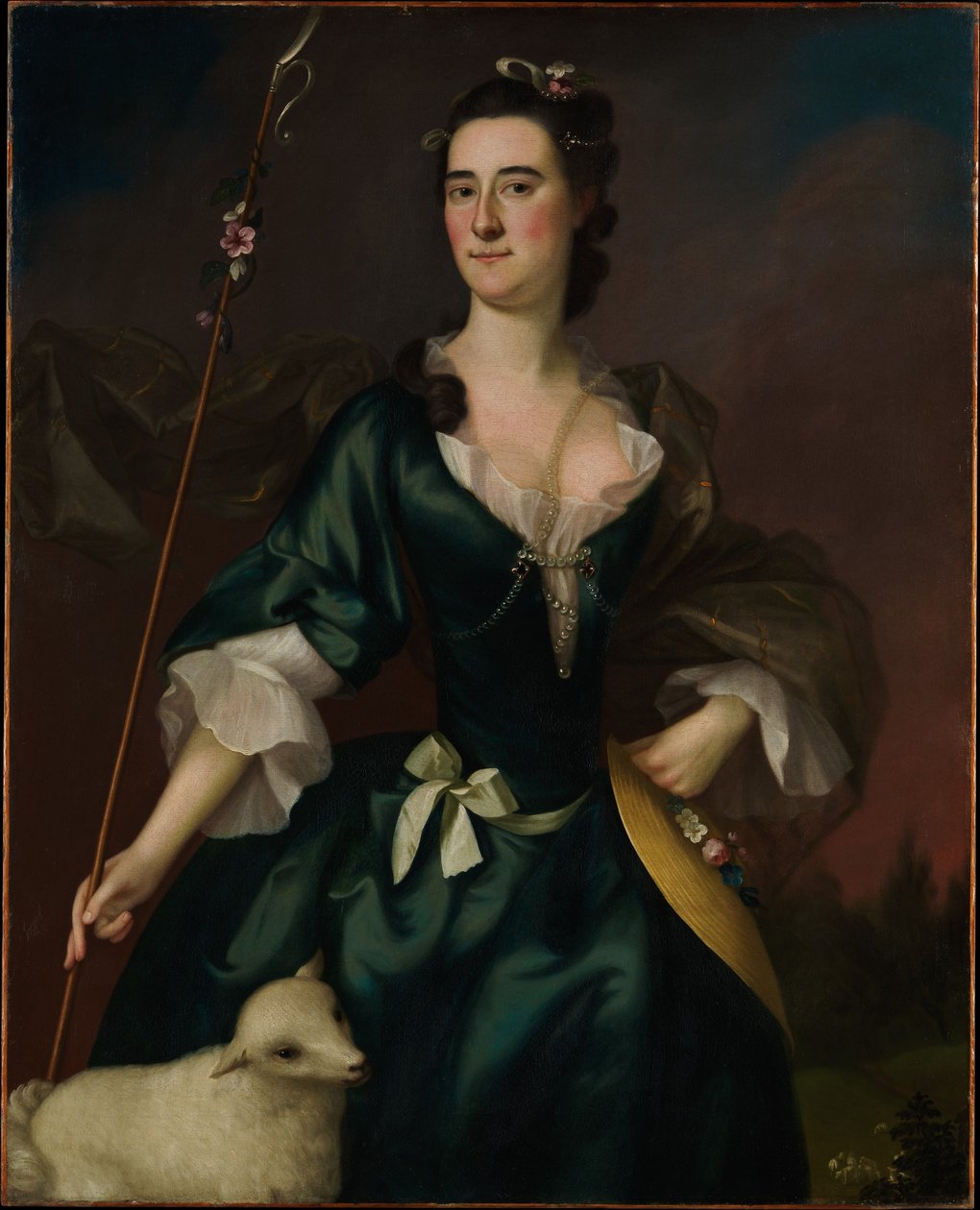 Mary Sylvester portréja alkotó: Joseph Jonathan Blackburn