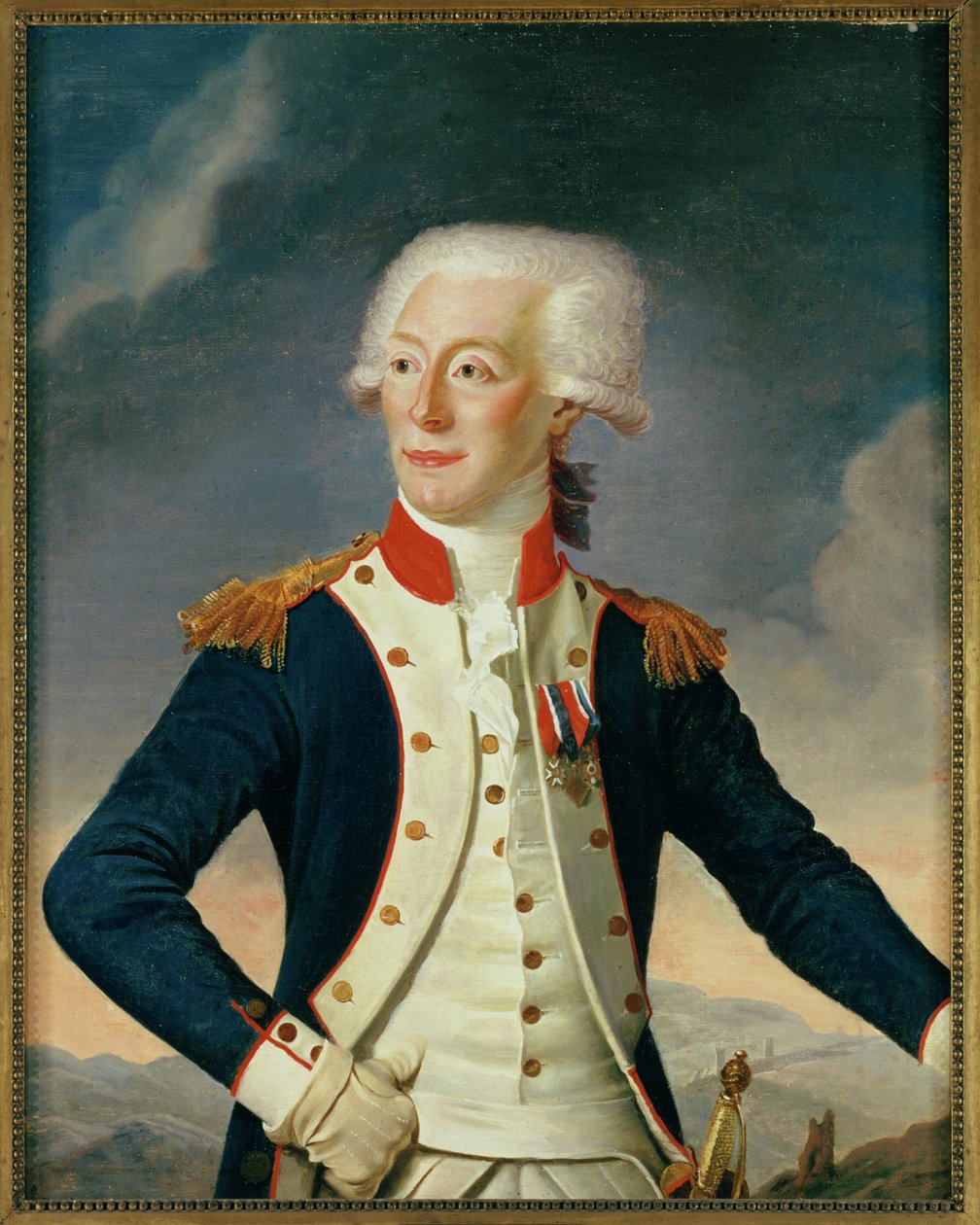 Marie-Joseph-Paul-Yves-Roch-Gilbert du Motier de Lafayette márki, 1790 alkotó: Joseph Boze