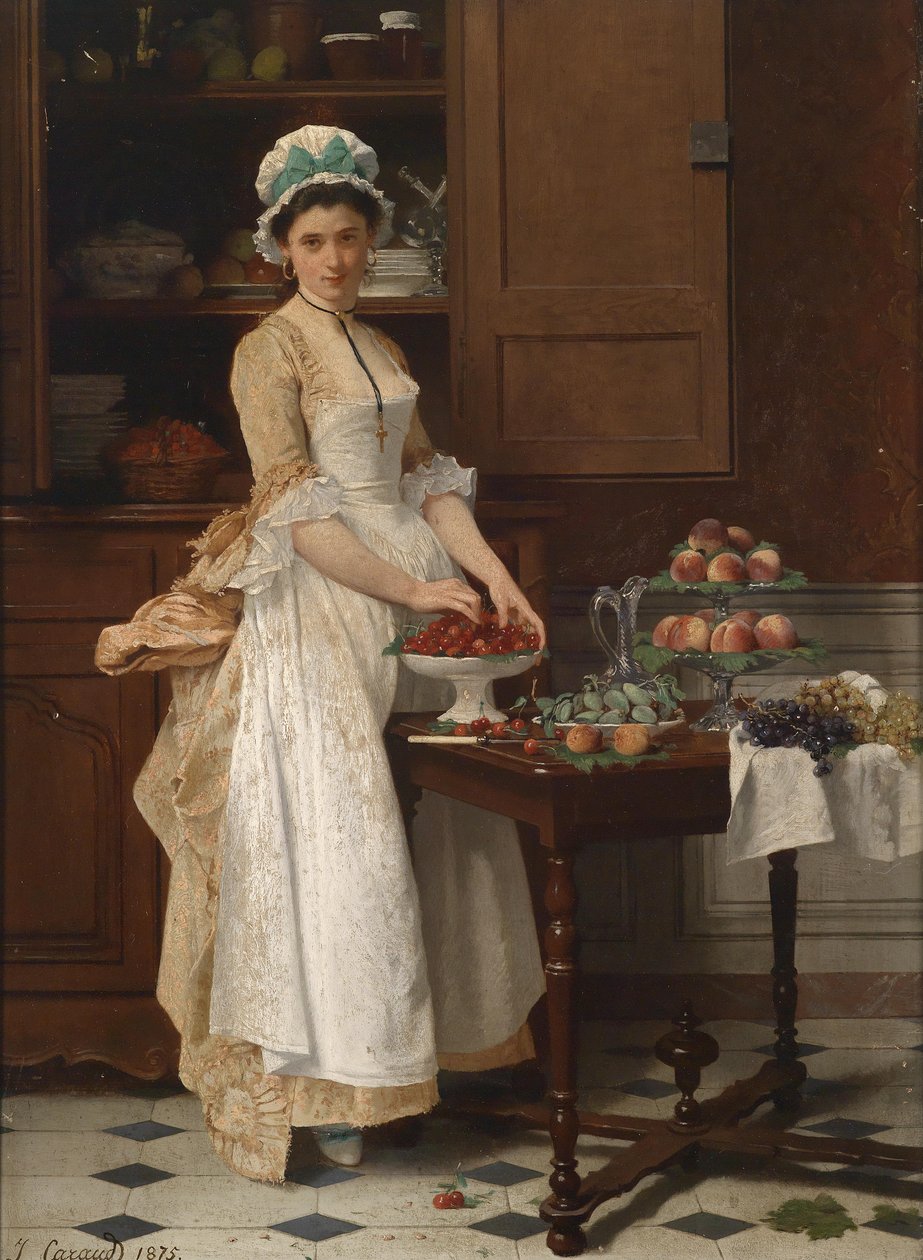 A cseresznye lány alkotó: Joseph Caraud