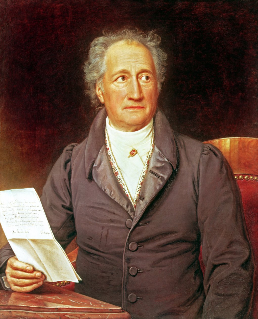 Johann Wolfgang von Goethe (1749-1832) 1828 alkotó: Joseph Carl Stieler