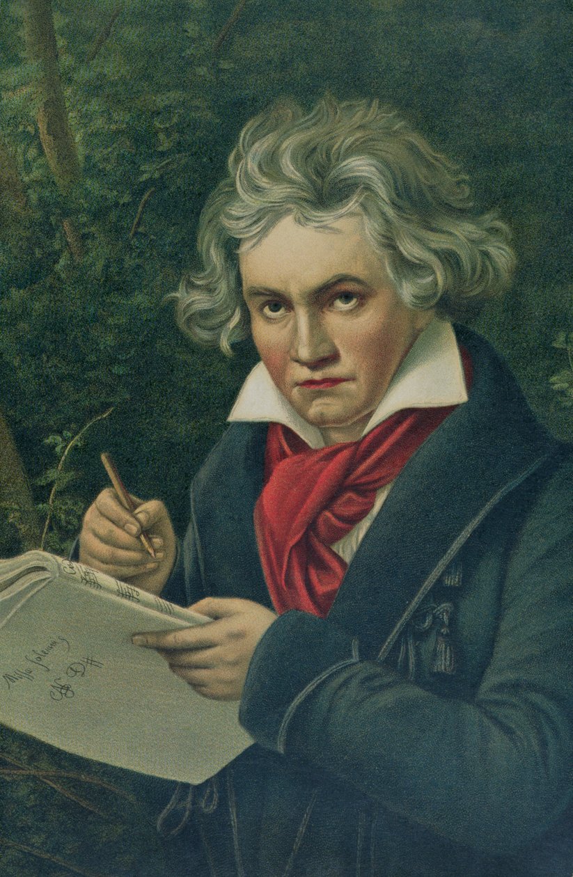 Ludwig van Beethoven (1770-1827), 19. század (lásd még: 126391) alkotó: Joseph Carl Stieler