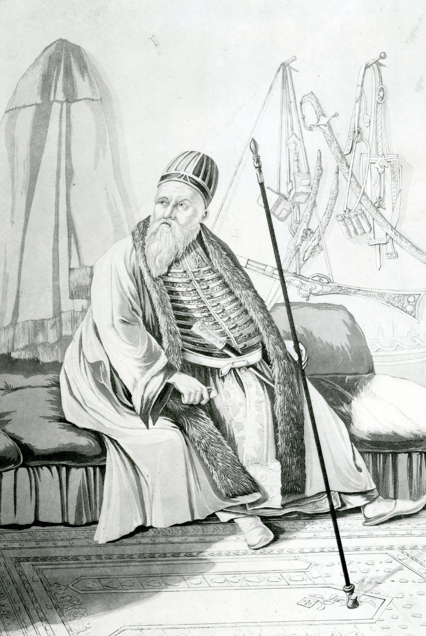 Ali tepelenai vagy janninai pasa (1740-1822) alkotó: Joseph Cartwright