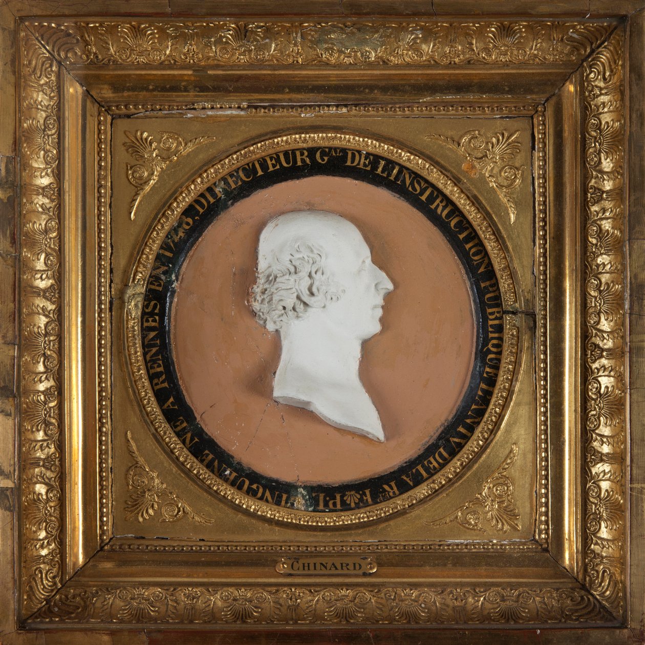 Pierre-Louis Ginguené, 1796 (festett terrakotta) alkotó: Joseph Chinard