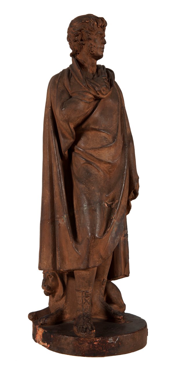 Önarckép, sírjának díszítésére a lyoni Loyasse temetőben, 1810 körül (terrakotta) alkotó: Joseph Chinard