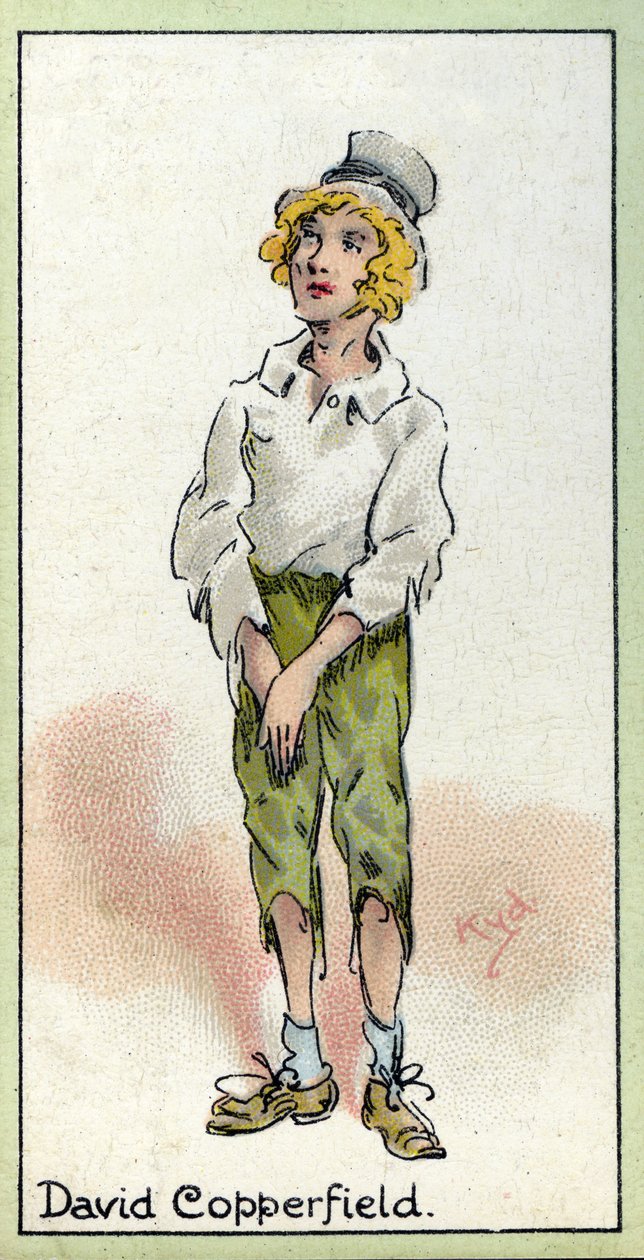 David Copperfield, a "David Copperfield"-ből, Charles Dickens, 1923 alkotó: Joseph Clayton Clarke