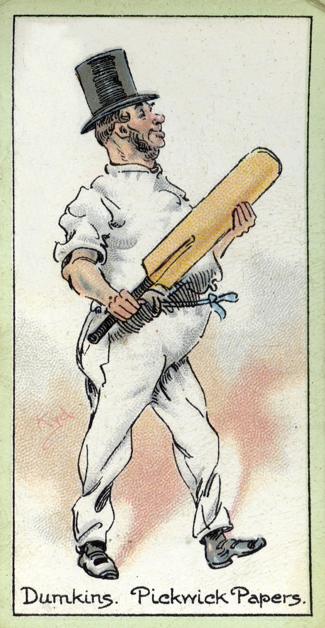 Dumkins, a Pickwick-papírokból, Charles Dickens, 1923 alkotó: Joseph Clayton Clarke
