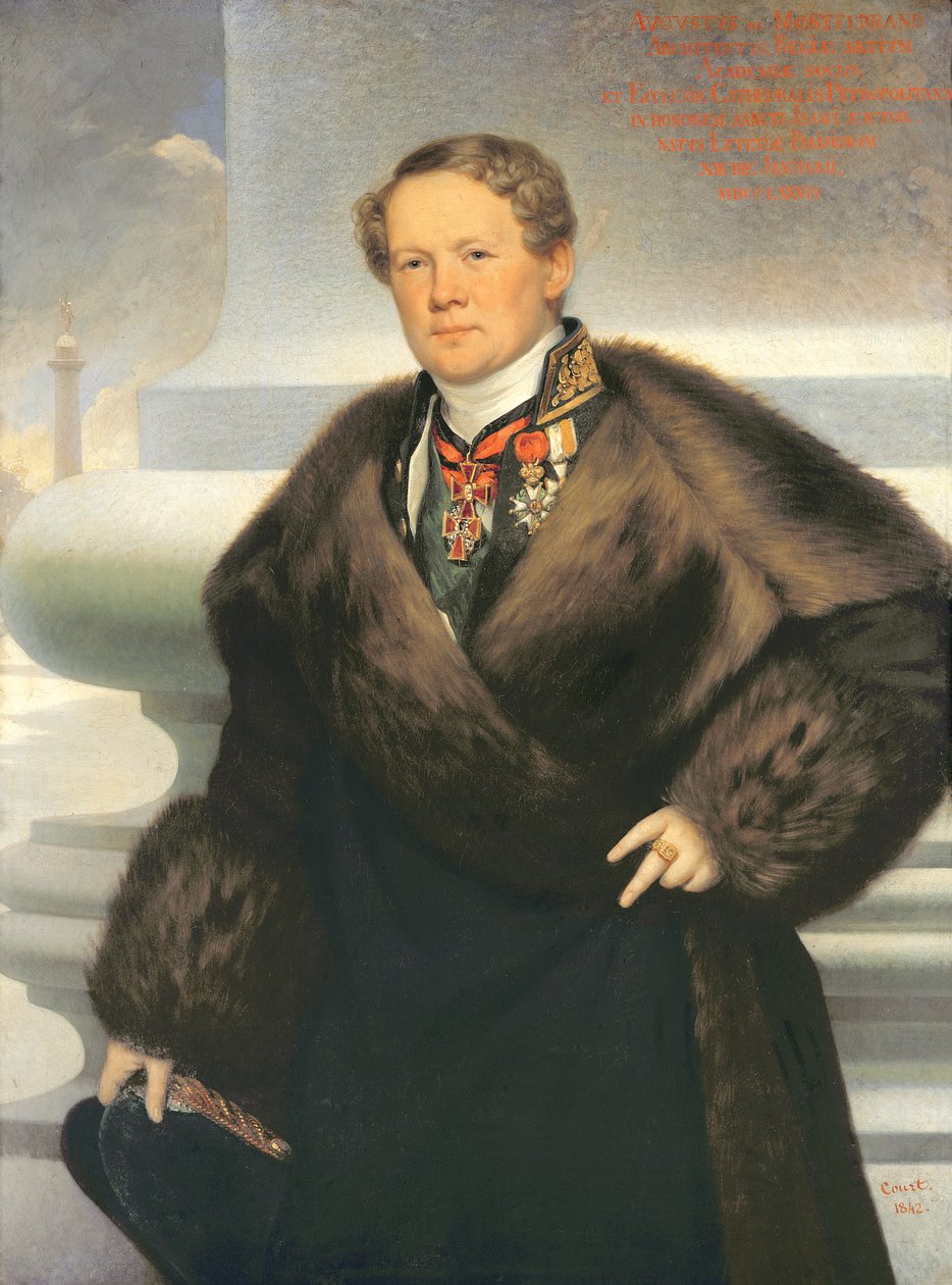 Auguste Ricard de Montferrand (1786-1856) 1842 alkotó: Joseph Desire Court