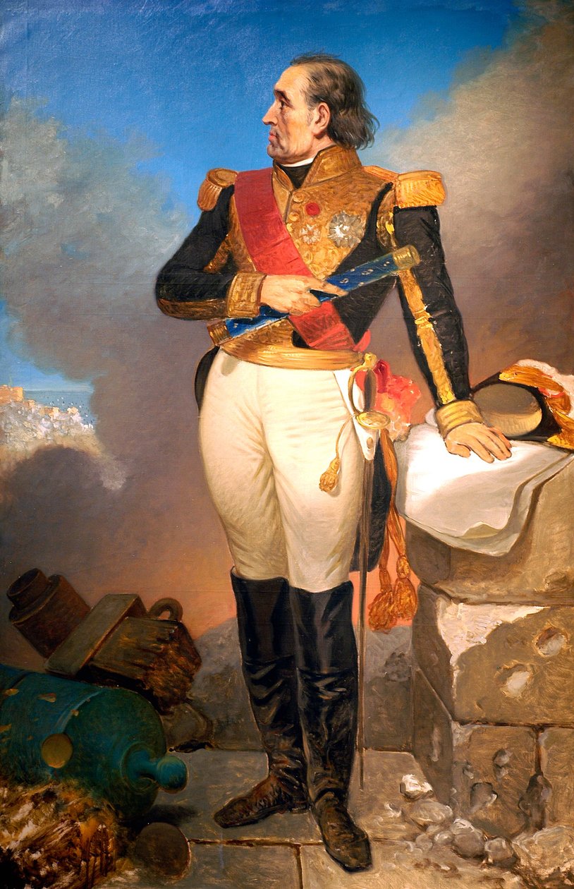 Soult marsall, Dalmácia hercegének portréja, 1819-35 körül alkotó: Joseph Desire Court