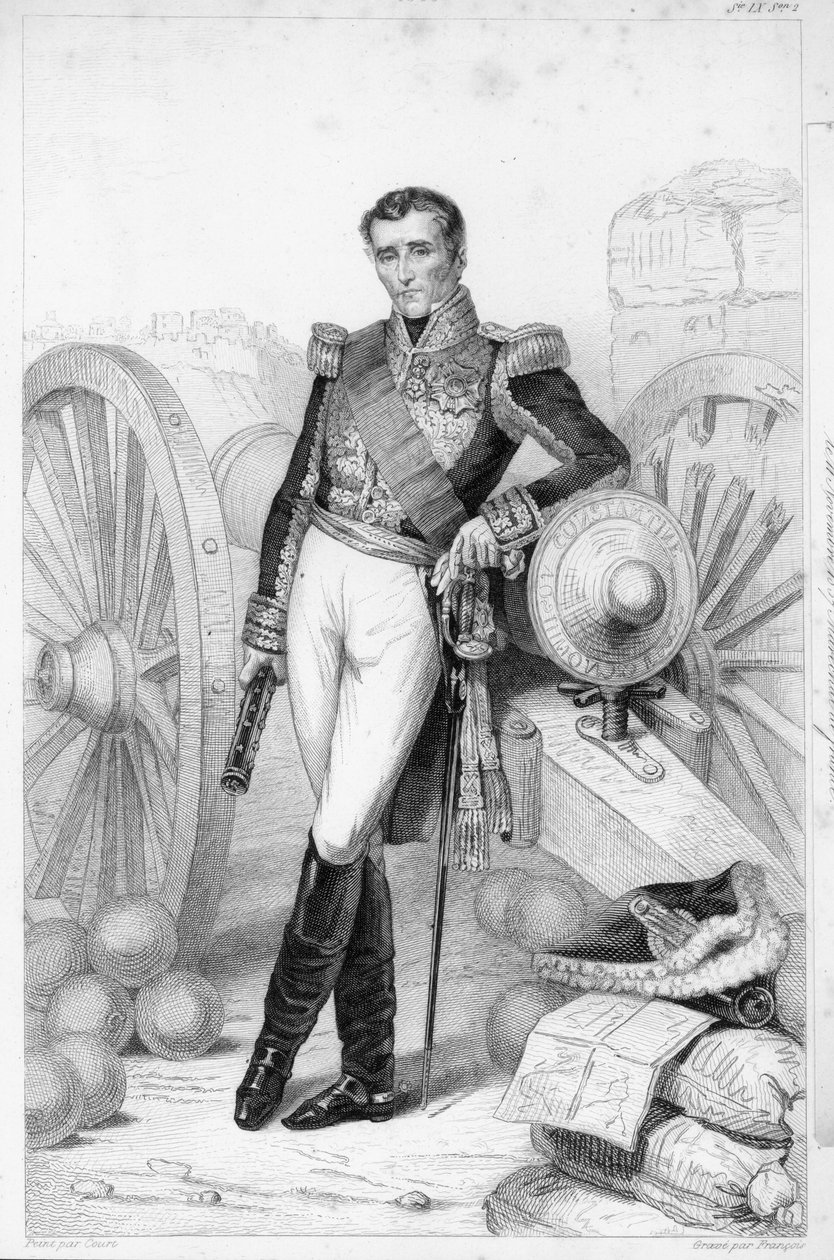 Sylvain Charles Valee (1773-1846), gróf és marsall alkotó: Joseph Desire Court