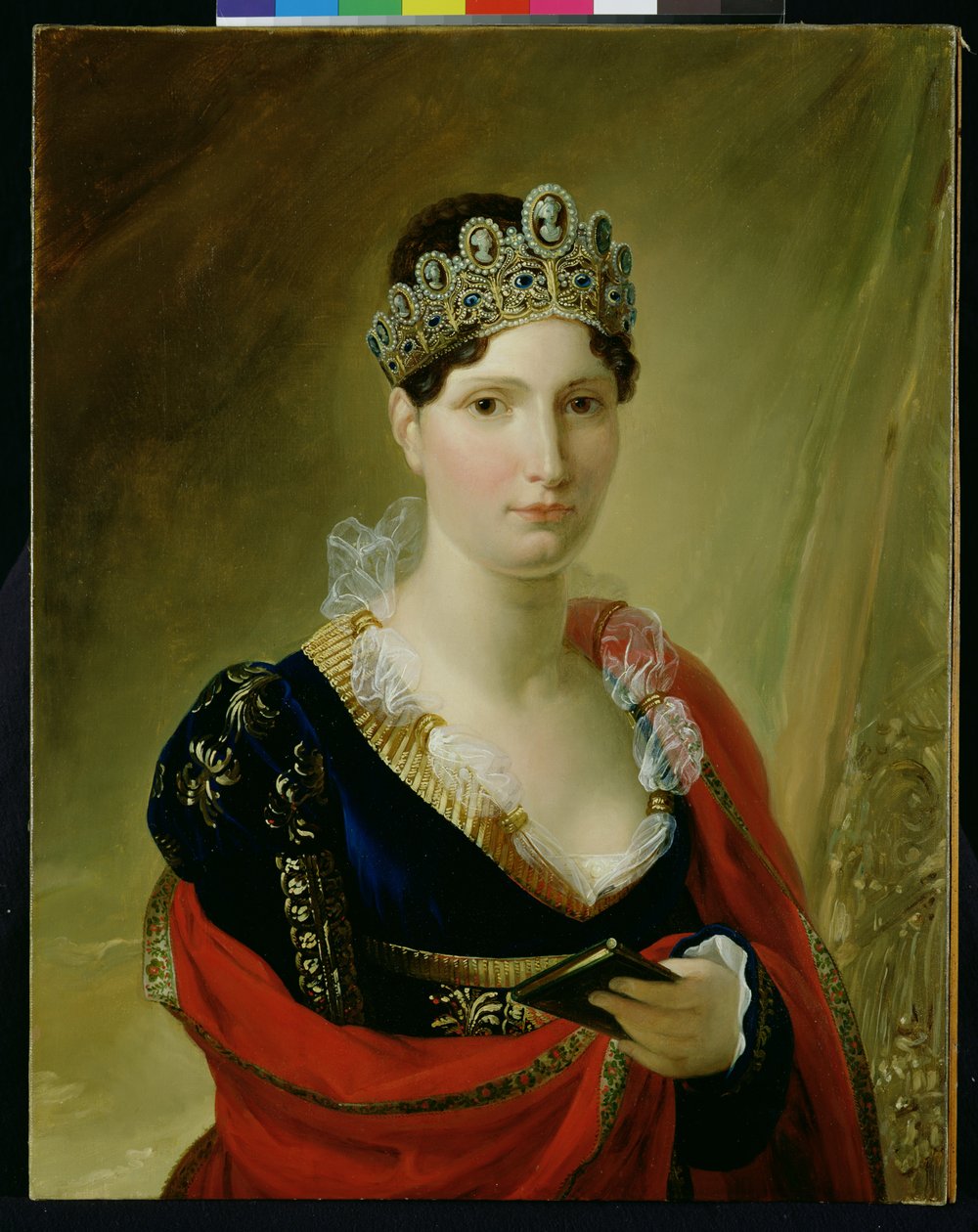 Elisa Baciocchi (1777-1820) portréja 1812 körül alkotó: Joseph Franque