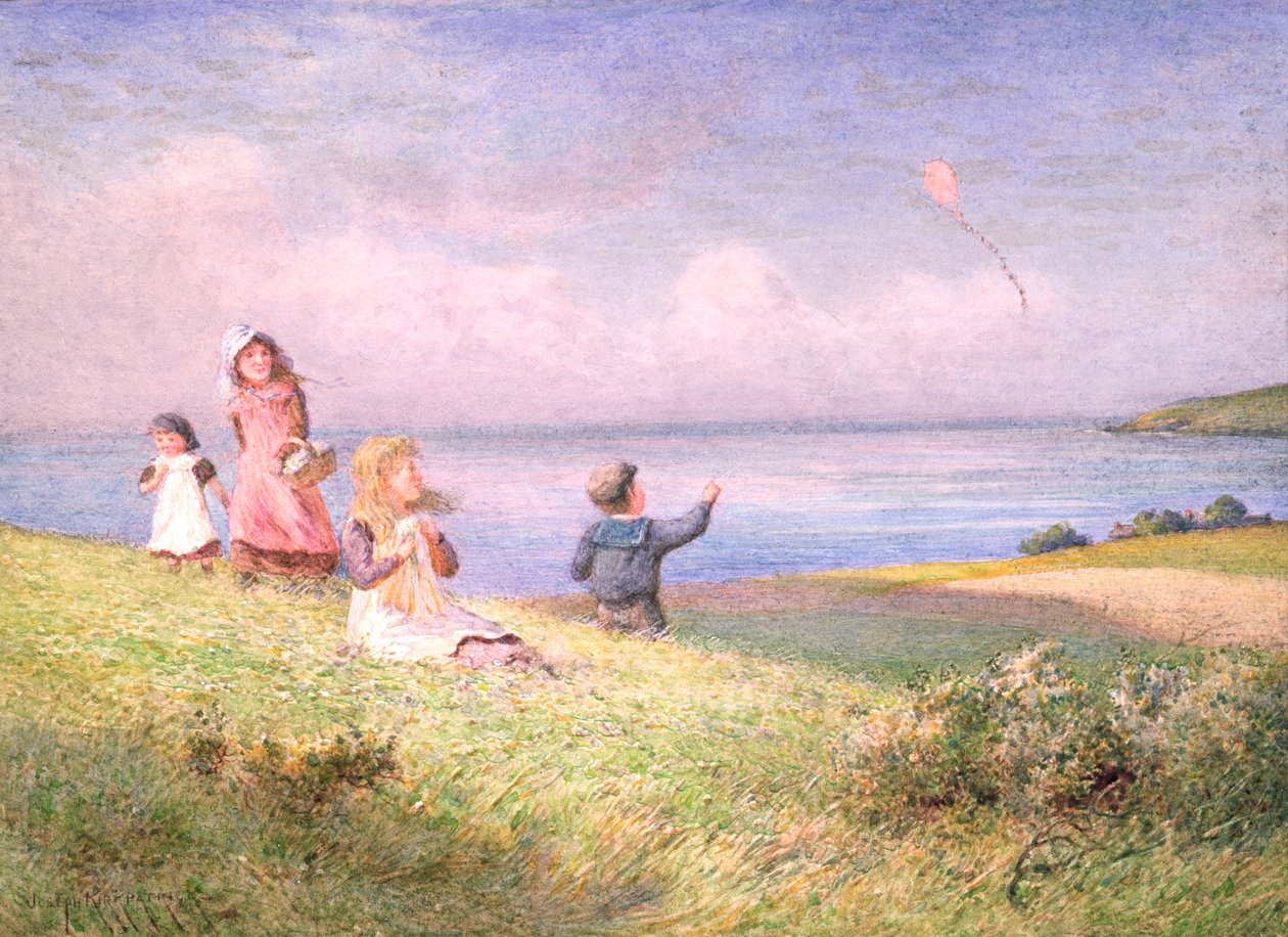 Flying the Kite alkotó: Joseph Kirkpatrick