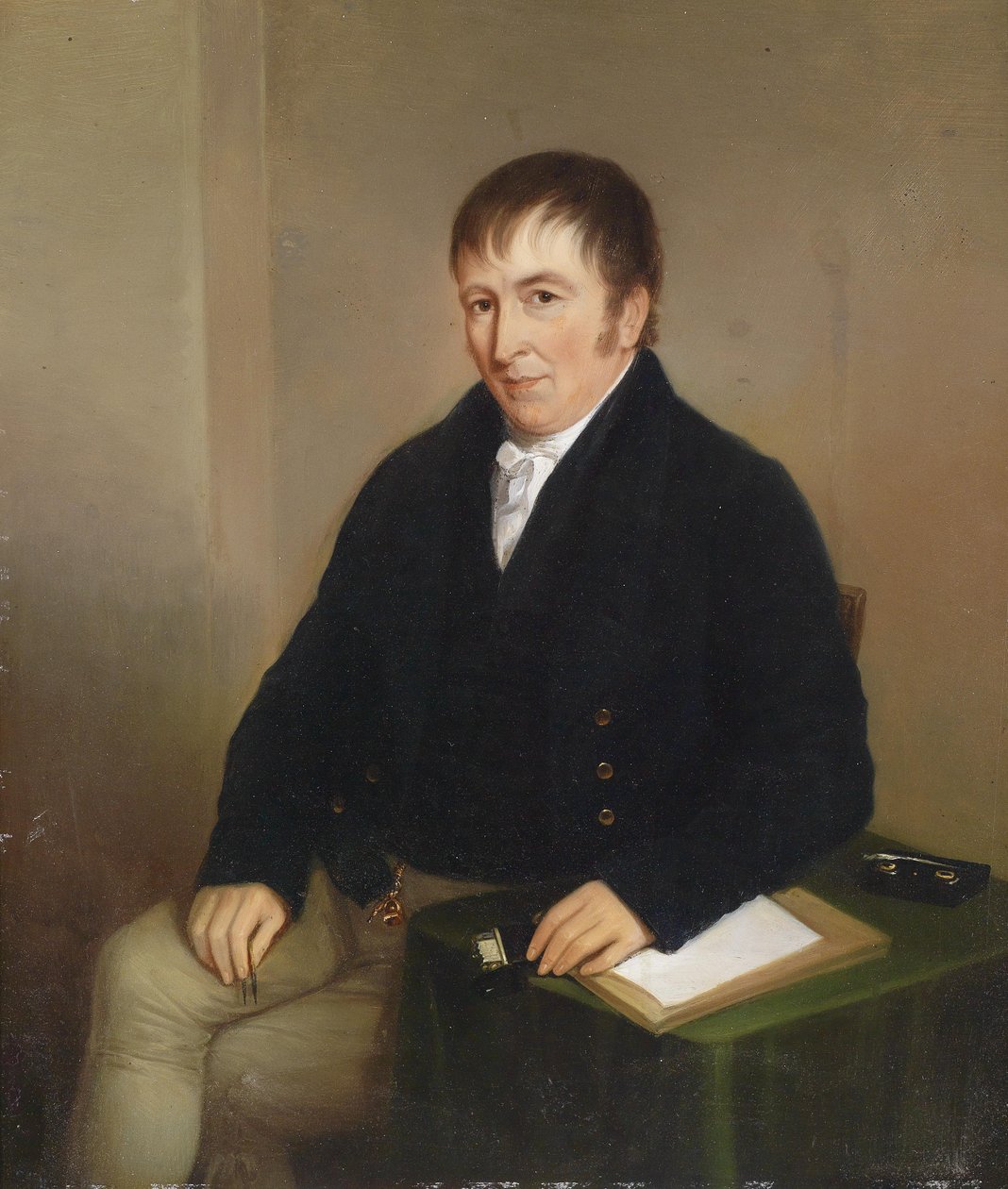 Egy úriember portréja alkotó: Joseph Kreutzinger