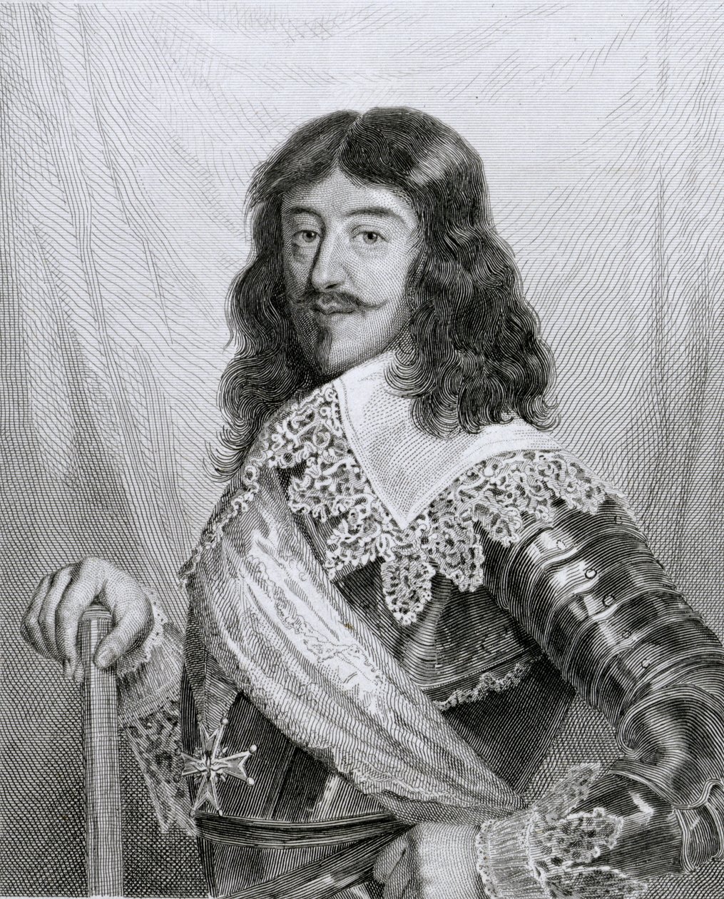 XIII. Lajos (1601-43) francia király, Pannier metszete alkotó: Joseph Leon Rolland de Lestang Parade