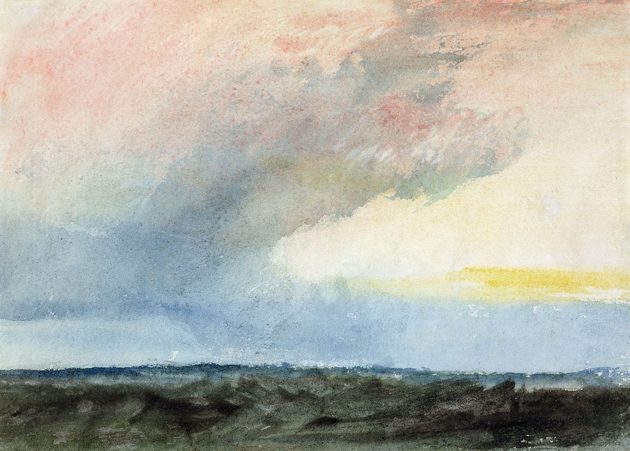 Esővihar a tengeren alkotó: Joseph Mallord William Turner
