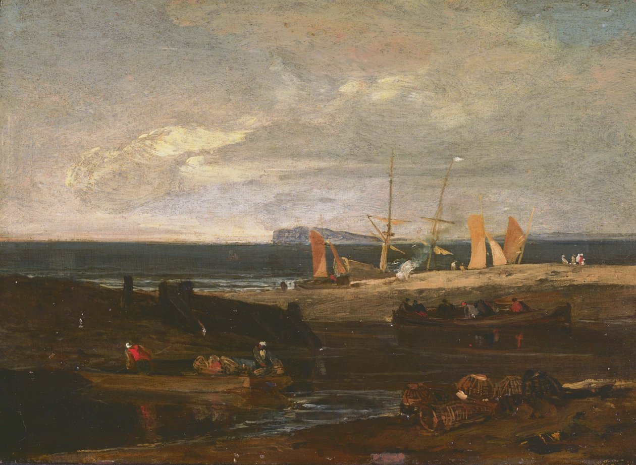Jelenet az angol parton alkotó: Joseph Mallord William Turner