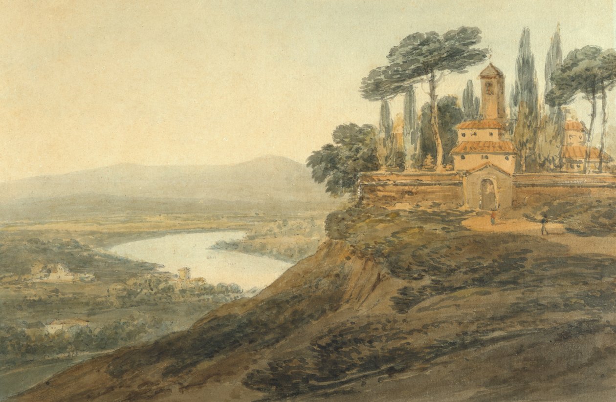 Egy olasz villa alkotó: Joseph Mallord William Turner