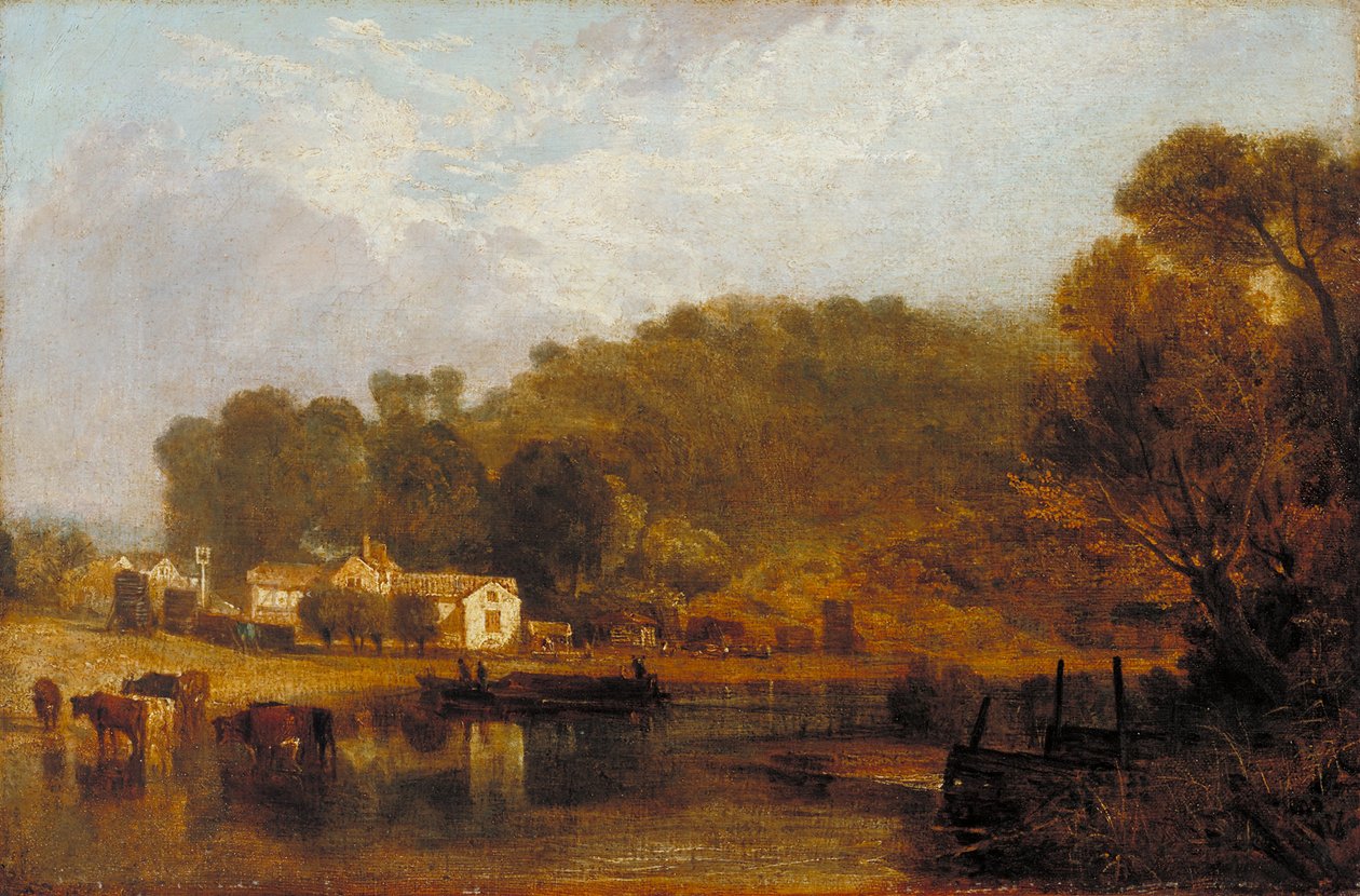 Cliveden a Temzén alkotó: Joseph Mallord William Turner