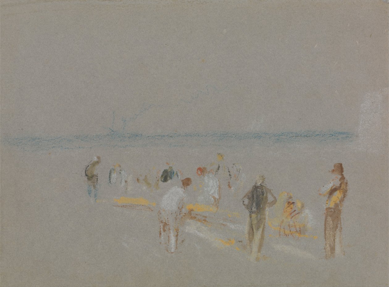 Tücsök a Goodwin Sands -en alkotó: Joseph Mallord William Turner