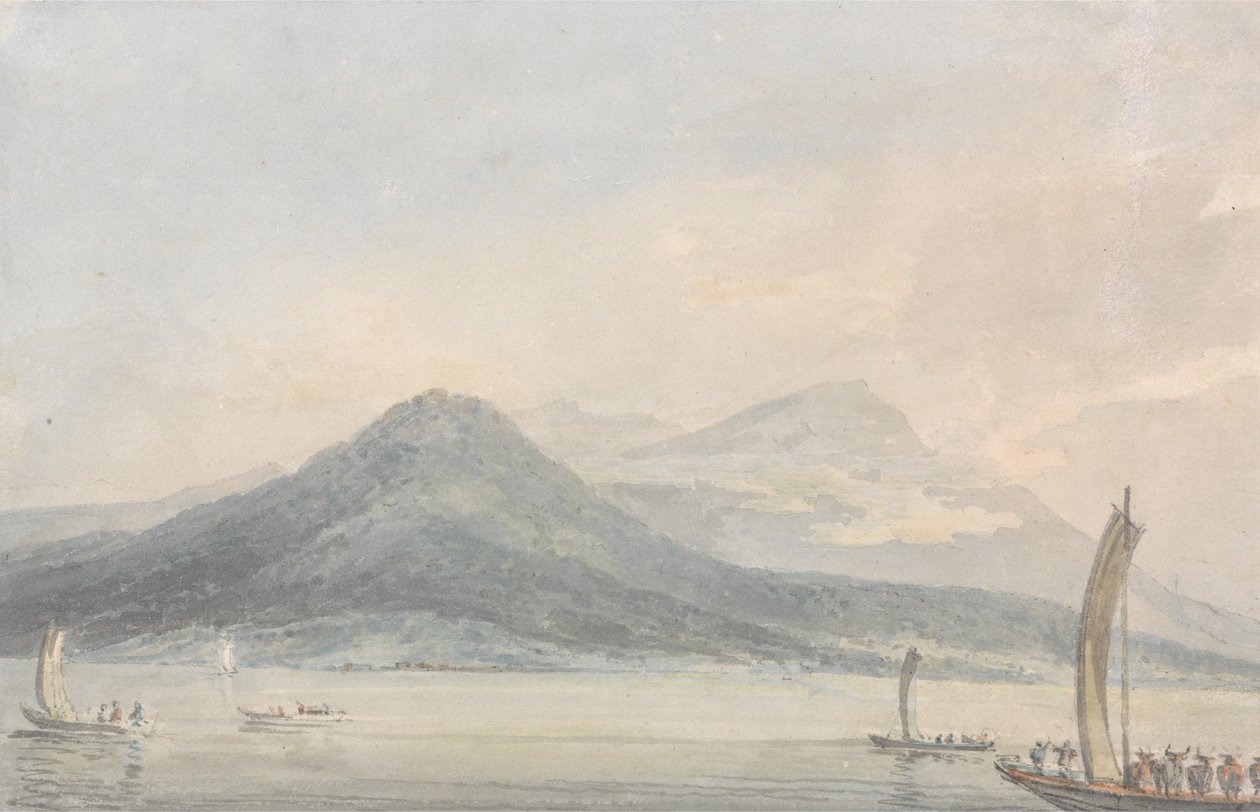 Az Isola Borromenától, a Maggiore -tótól alkotó: Joseph Mallord William Turner