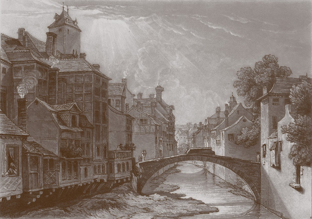 A liege-i patakhíd metszete alkotó: Joseph Mallord William Turner