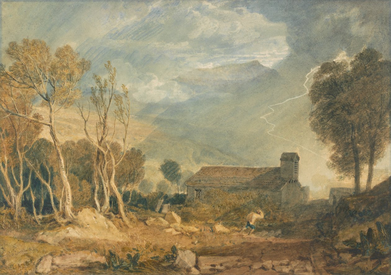 Ingleborough a Chapel-Le-Dale-ből alkotó: Joseph Mallord William Turner
