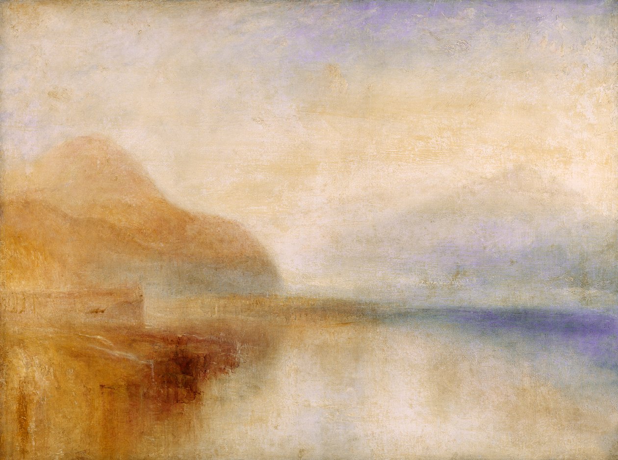 Inverary Pier, Loch Fyne, Reggel, 1840-50 körül alkotó: Joseph Mallord William Turner