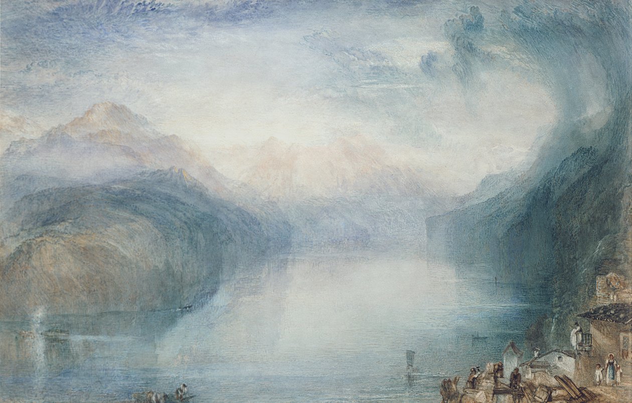 Luzerni-tó: Uri-öböl alkotó: Joseph Mallord William Turner