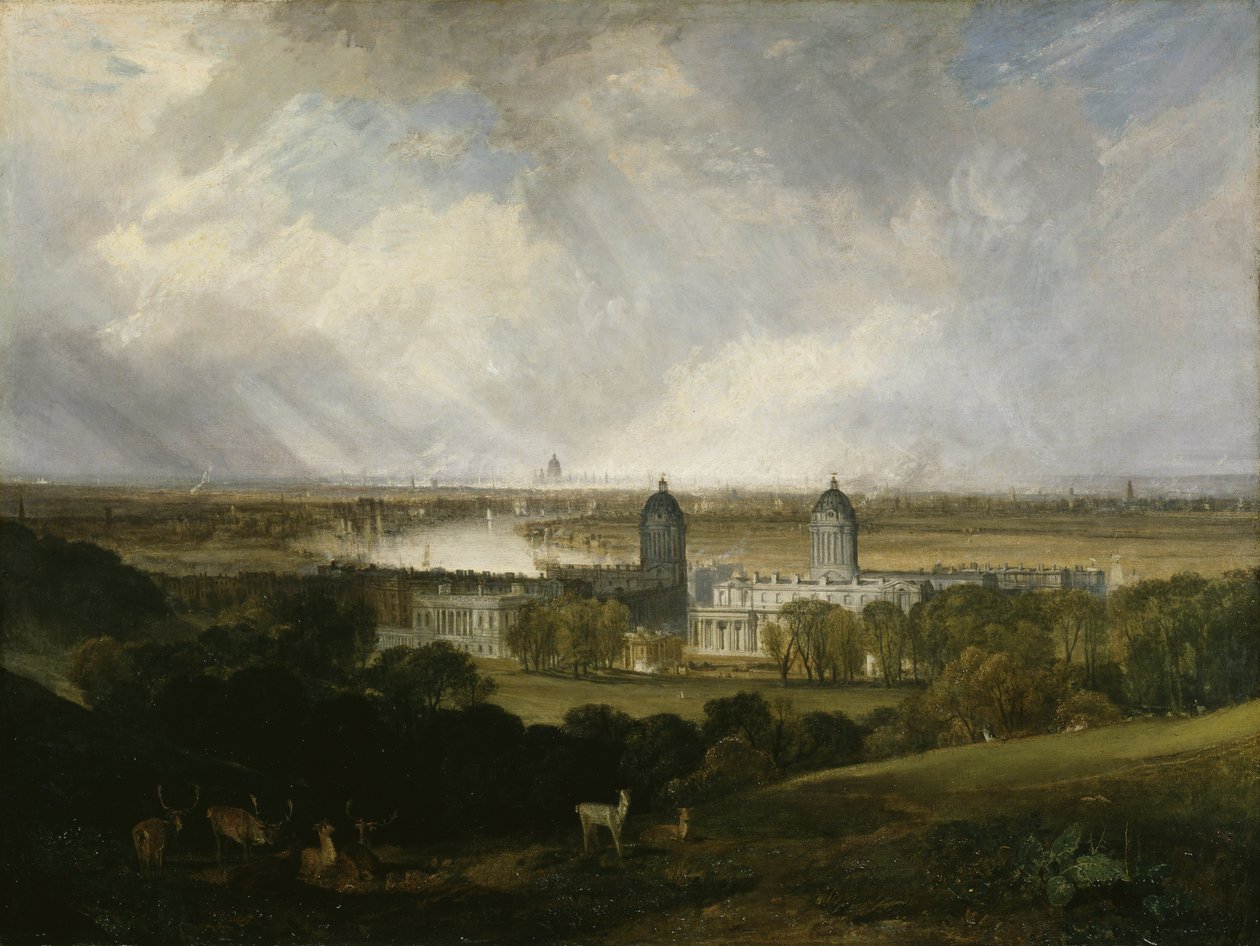 London a Greenwich Parkból alkotó: Joseph Mallord William Turner