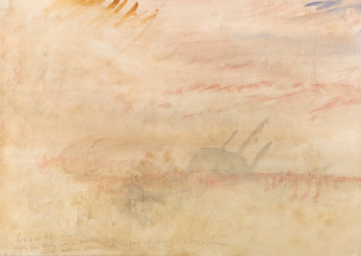 Elveszett minden reményben a Brig alkotó: Joseph Mallord William Turner