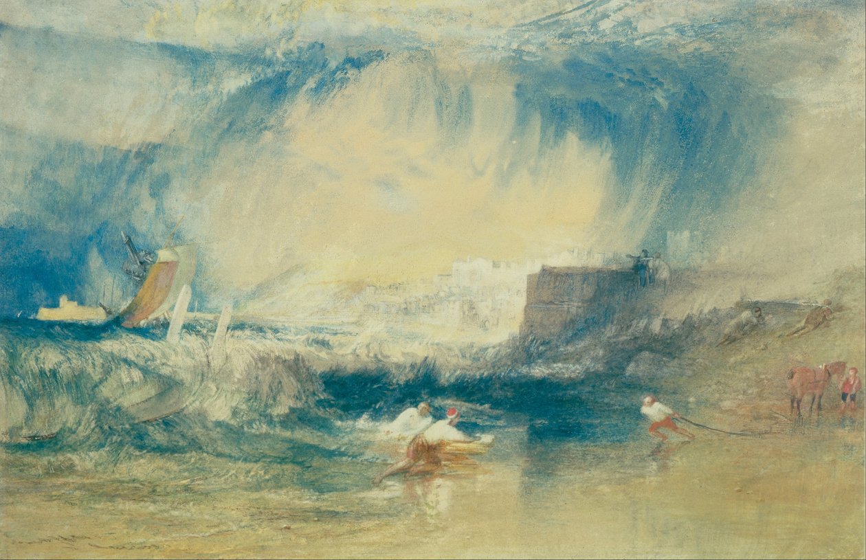 Lyme Regis, Dorsetshire, Anglia alkotó: Joseph Mallord William Turner