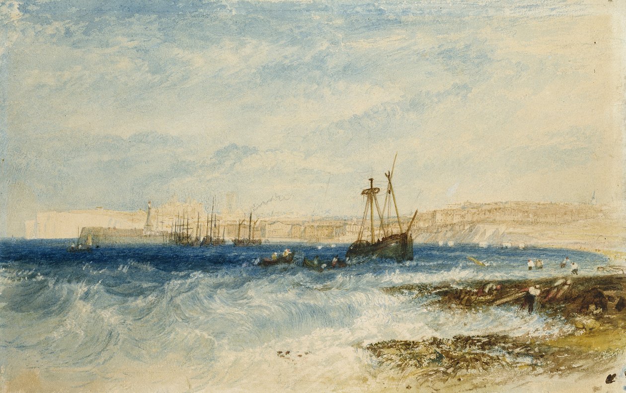 Margate, 1826-28 (akvarell) alkotó: Joseph Mallord William Turner