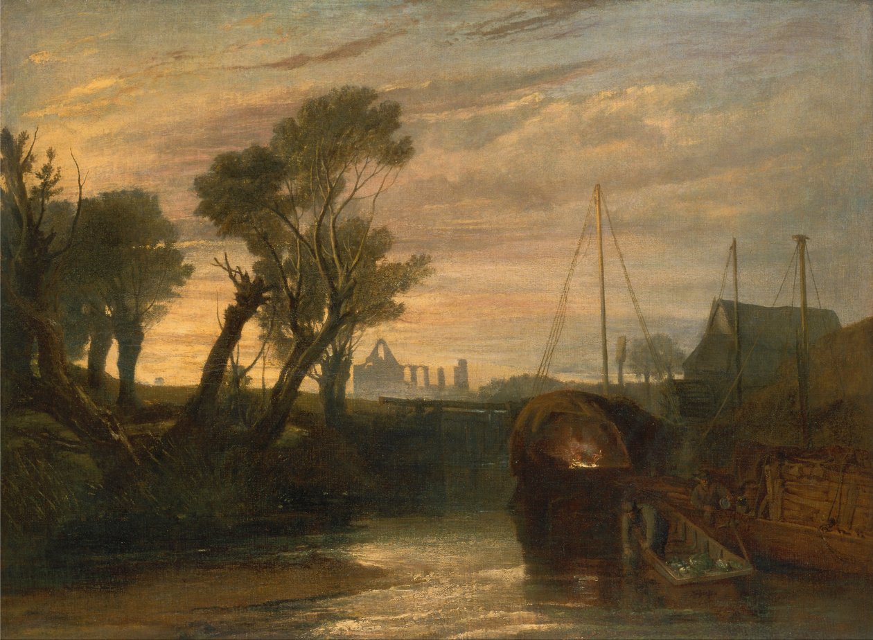 Newark apátság alkotó: Joseph Mallord William Turner