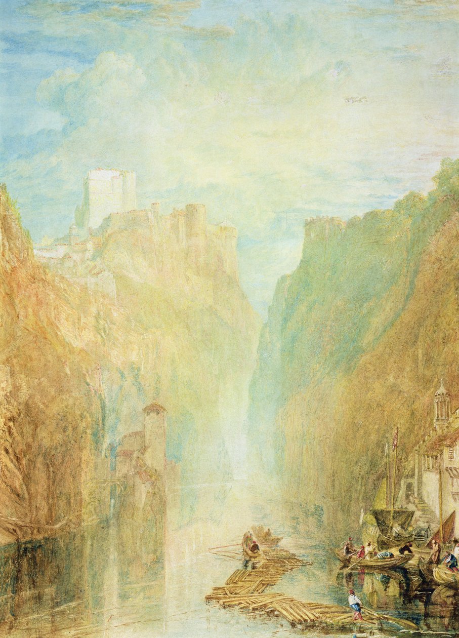 A Felső-Rajnán, 1820 körül alkotó: Joseph Mallord William Turner