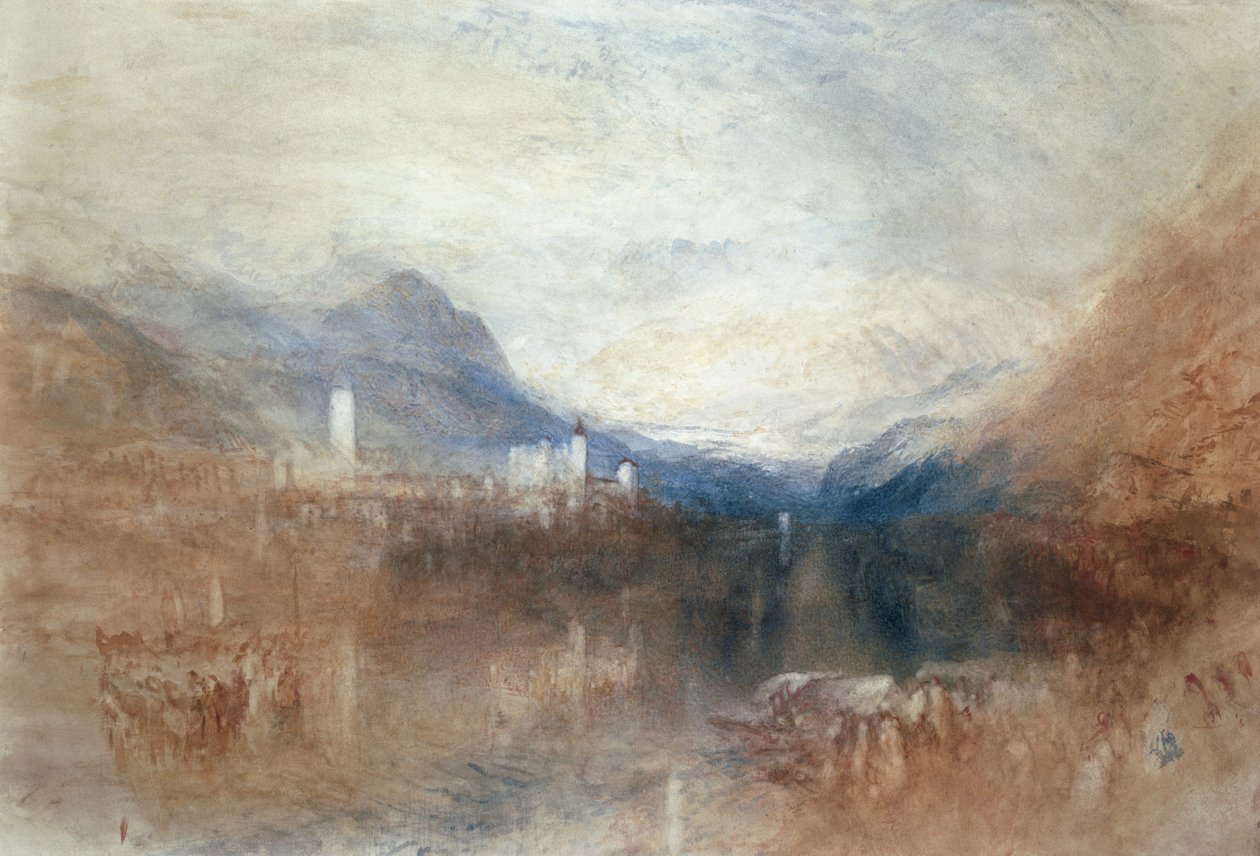 Pallanza, Maggiore-tó alkotó: Joseph Mallord William Turner