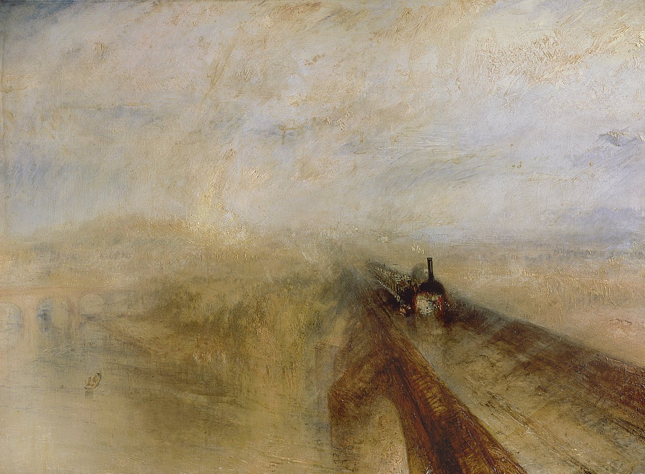 Rain Steam and Speed, The Great Western Railway alkotó: Joseph Mallord William Turner