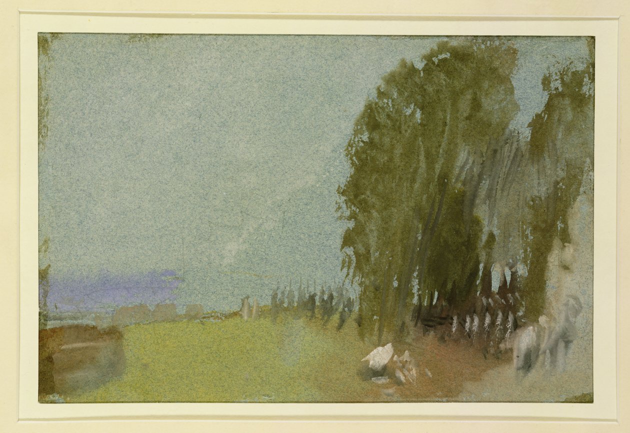 Aratógépek a Szajna felett, St. Cloudnál alkotó: Joseph Mallord William Turner