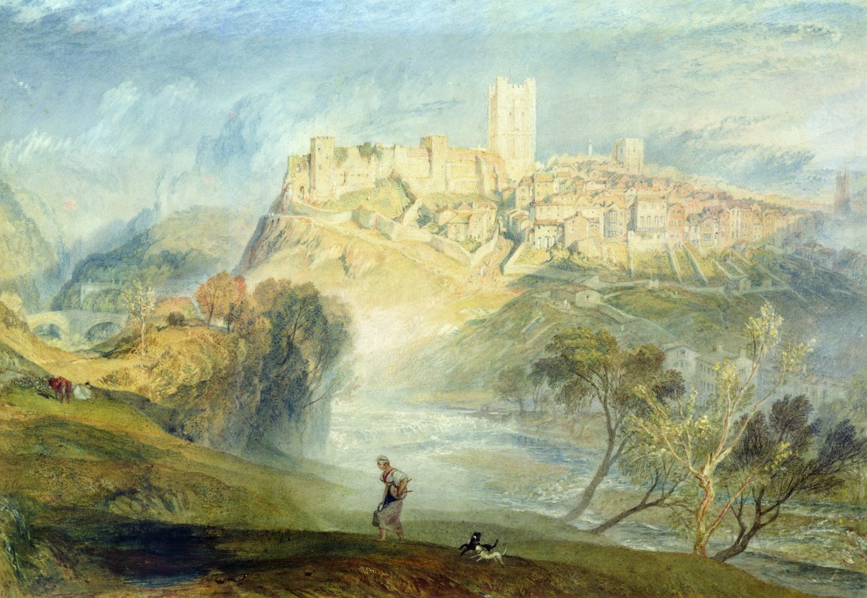 Richmond, Yorkshire alkotó: Joseph Mallord William Turner
