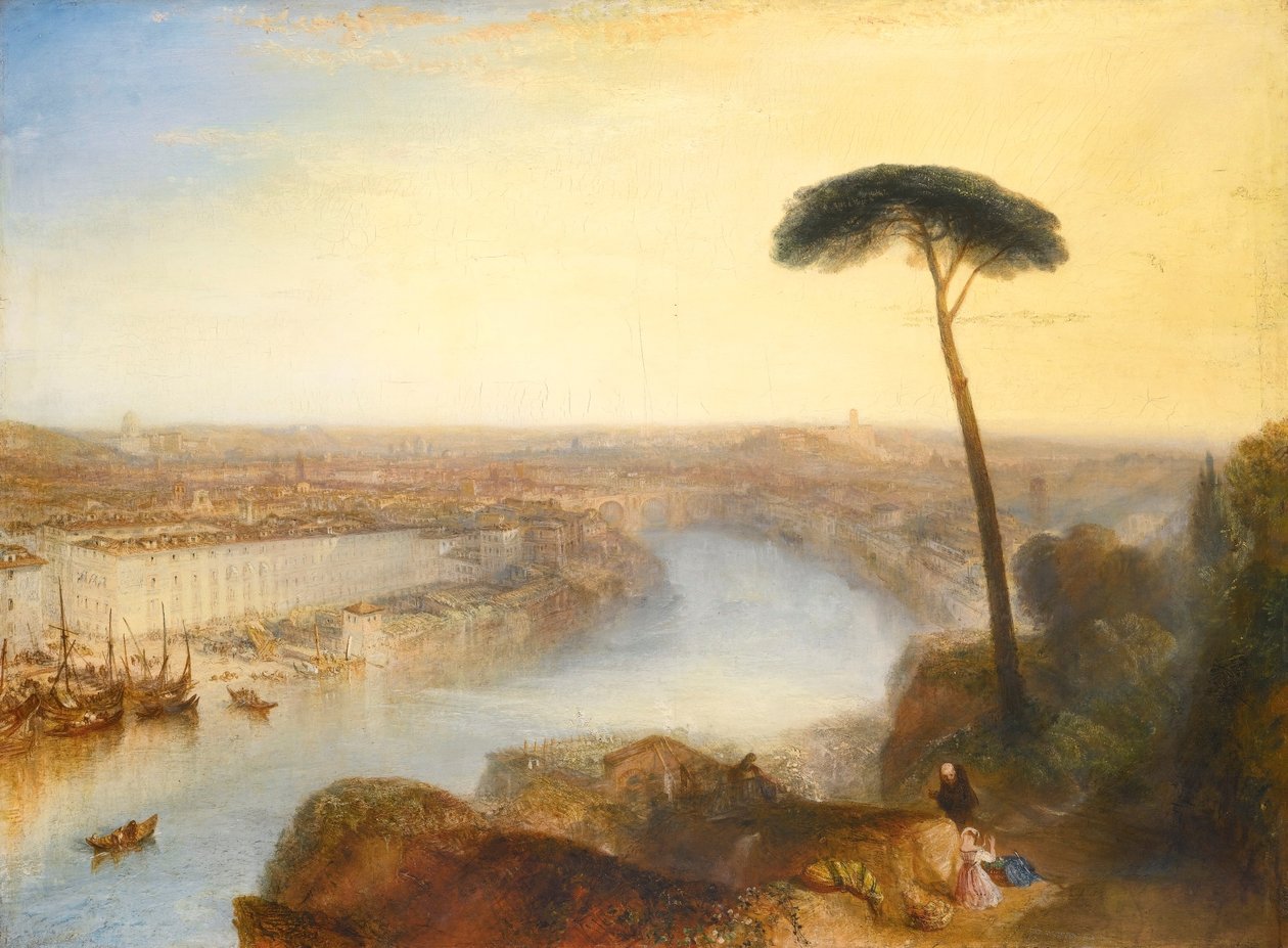 Róma, az Aventinus -hegyről alkotó: Joseph Mallord William Turner