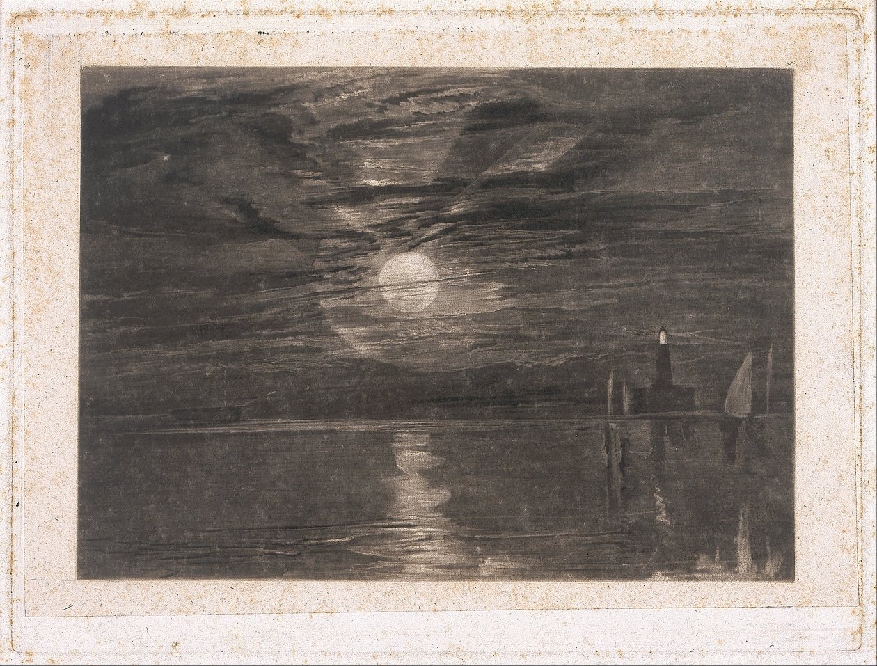 Shields világítótorony alkotó: Joseph Mallord William Turner