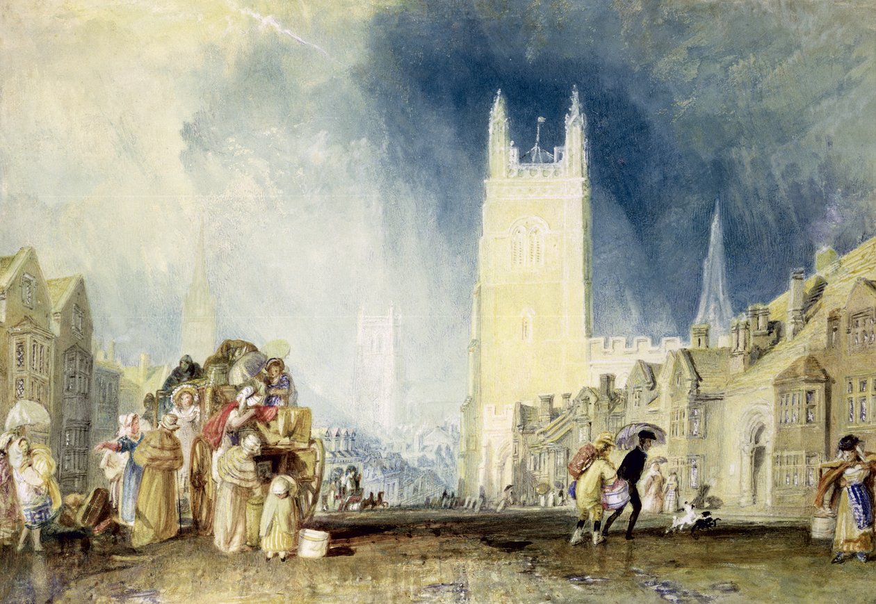 Stamford, 1828 körül alkotó: Joseph Mallord William Turner