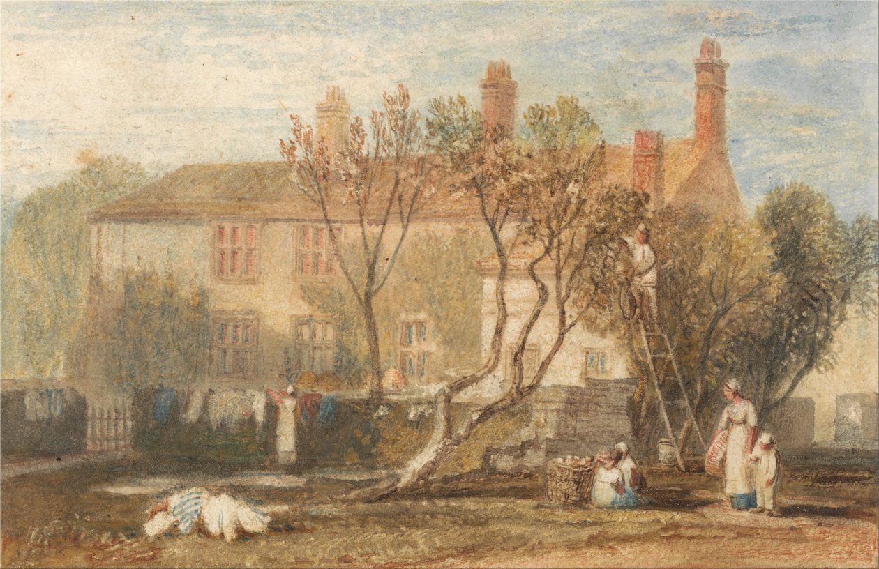 Steeton Manor House, Farnley közelében alkotó: Joseph Mallord William Turner